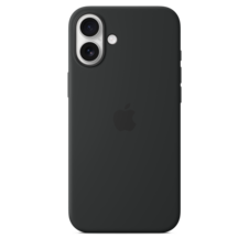 iPhone 16 Plus Silikon Case mit MagSafe – Schwarz