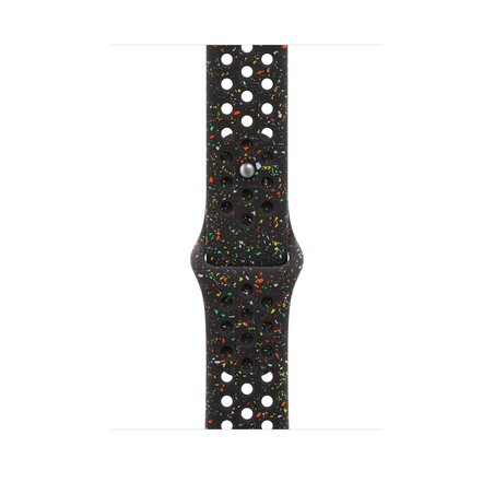 Sie sehen das Produktbild 01 von 46 mm Nike Sportarmband Midnight Black - S/M 46 mm Nike Sportarmband Midnight Black - S/M