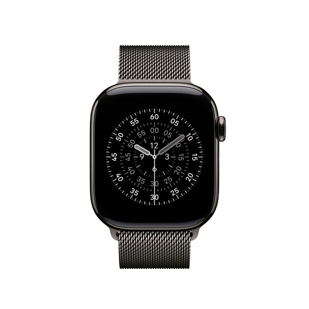 40 mm Milanaise Armband Schiefer