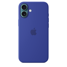 Sie sehen das Produktbild 02 von iPhone 16 Plus Silikon Case mit MagSafe – Ultramarin iPhone 16 Plus Silikon Case mit MagSafe – Ultramarin