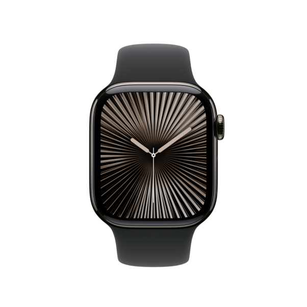 42 mm Sportarmband Schwarz – M/L