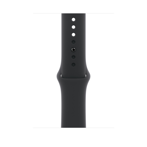 46 mm Sportarmband Schwarz – M/L