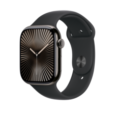 46 mm Sportarmband Schwarz – M/L