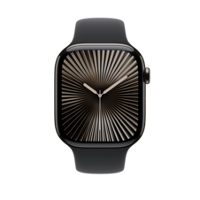 46 mm Sportarmband Schwarz – M/L