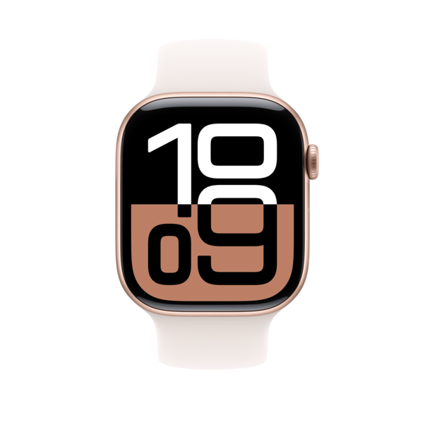 Sie sehen das Produktbild 03 von 46 mm Sportarmband Blassrosa – M/L 46 mm Sportarmband Blassrosa – M/L