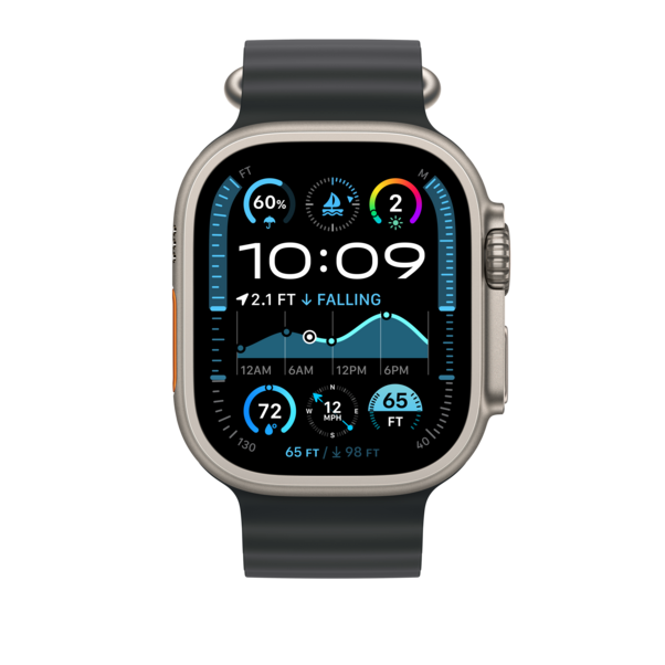 Verlängerung für 49 mm Ocean Armband Schwarz – Titan Natur