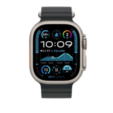 Verlängerung für 49 mm Ocean Armband Schwarz – Titan Natur