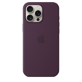 iPhone 16 Pro Max Silikon Case mit MagSafe – Pflaume