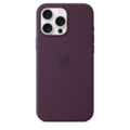iPhone 16 Pro Max Silikon Case mit MagSafe – Pflaume