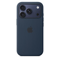 iPhone 17 Pro Silikon Case mit MagSafe - Mitternacht