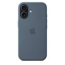 iPhone 17 Silikon Case mit MagSafe - Maritimblau