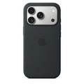 iPhone 17 Pro Silikon Case mit MagSafe - Schwarz