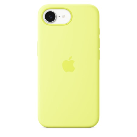 iPhone 16e Silikon Case – Neongelb