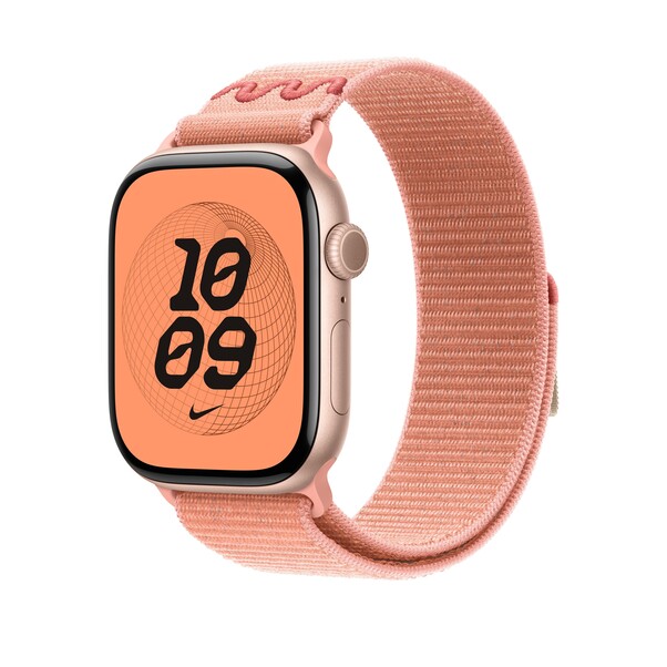 Sie sehen das Produktbild 02 von 46 mm Nike Sport Loop Alpenglow Pink 46 mm Nike Sport Loop Alpenglow Pink