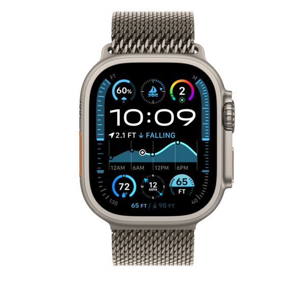 49 mm Milanaise Armband Titan Natur – L