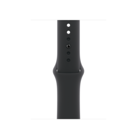 42 mm Sportarmband Schwarz – S/M