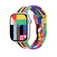 Sie sehen das Produktbild 02 von 46 mm Pride Edition Sportarmband – S/M 46 mm Pride Edition Sportarmband – S/M