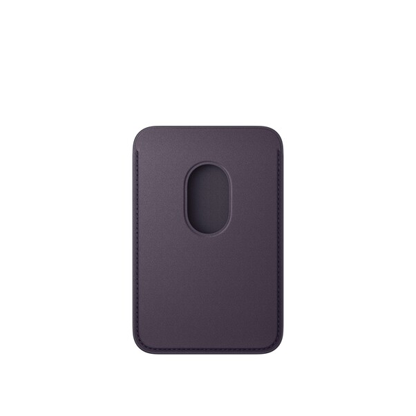 iPhone Feingewebe Wallet mit MagSafe – Mitternachtsviolett
