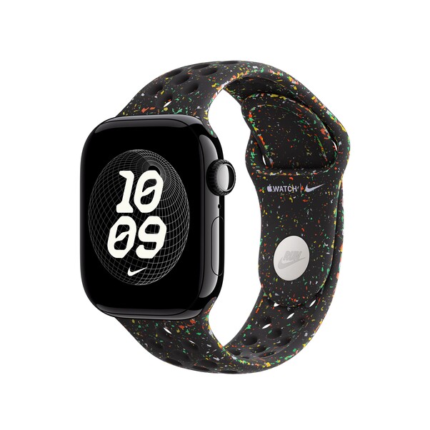 Sie sehen das Produktbild 02 von 42 mm Nike Sportarmband Midnight Black - M/L 42 mm Nike Sportarmband Midnight Black - M/L