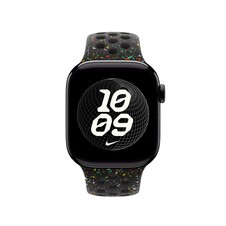 Sie sehen das Produktbild 03 von 42 mm Nike Sportarmband Midnight Black - M/L 42 mm Nike Sportarmband Midnight Black - M/L