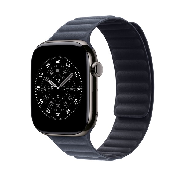 46 mm Armband mit Magnetverschluss Navy - S/M