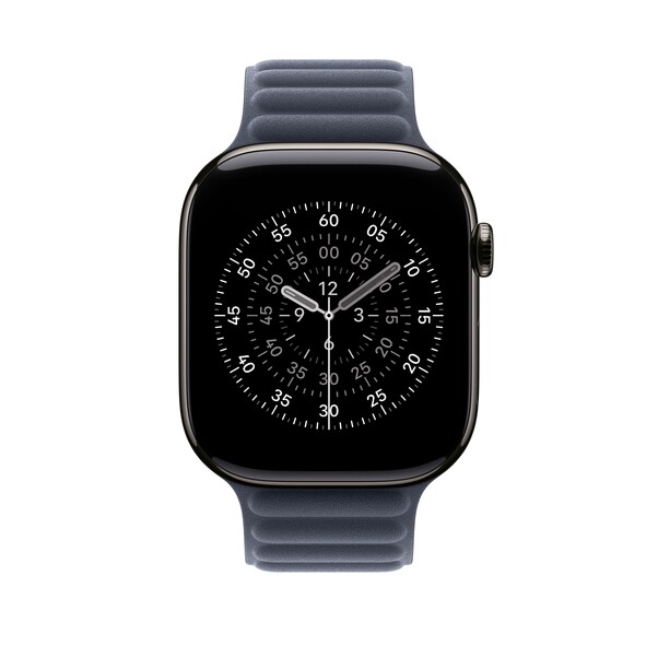 46 mm Armband mit Magnetverschluss Navy - S/M