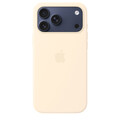 iPhone 17 Pro Max Silikon Case mit MagSafe - Vanille