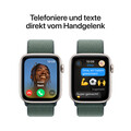 Sie sehen das Produktbild 04 von Apple Watch SE GPS, 44 mm Aluminiumgehäuse Polarstern, Sport Loop Seegrün Apple Watch SE GPS, 44 mm Aluminiumgehäuse Polarstern, Sport Loop Seegrün