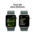 Sie sehen das Produktbild 06 von Apple Watch SE GPS, 44 mm Aluminiumgehäuse Polarstern, Sport Loop Seegrün Apple Watch SE GPS, 44 mm Aluminiumgehäuse Polarstern, Sport Loop Seegrün