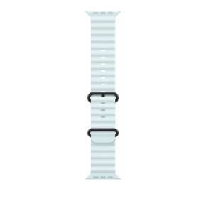 49 mm Ocean Armband Kristallblau – Titan Schwarz