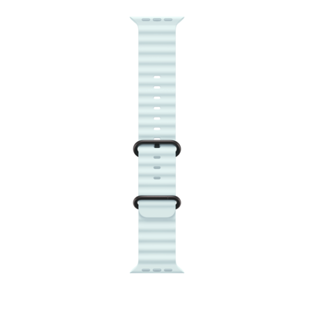 49 mm Ocean Armband Kristallblau – Titan Schwarz