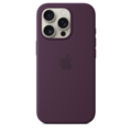 iPhone 16 Pro Silikon Case mit MagSafe – Pflaume