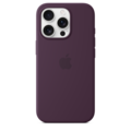 iPhone 16 Pro Silikon Case mit MagSafe – Pflaume