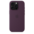 iPhone 16 Pro Silikon Case mit MagSafe – Pflaume
