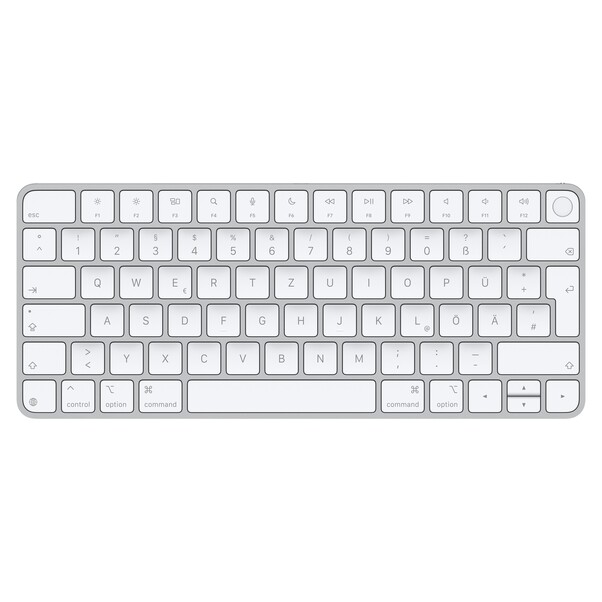 Sie sehen das Produktbild 01 von Magic Keyboard mit Touch ID für Mac Modelle mit Apple Chip – Deutsch Magic Keyboard mit Touch ID für Mac Modelle mit Apple Chip – Deutsch