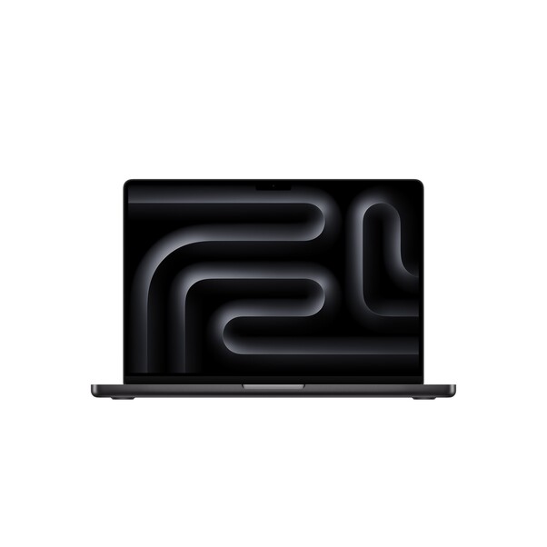 14" MacBook Pro: Apple M4 Chip mit 10‑Core CPU und 10‑Core GPU, 512 GB SSD - Space Schwarz