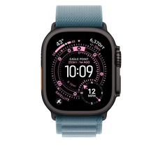 49 mm Alpine Loop Hellblau - Medium - Titan Schwarz