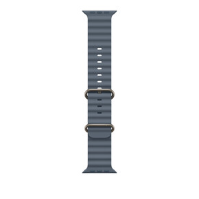 49 mm Ocean Armband Maritimblau - Titan Natur