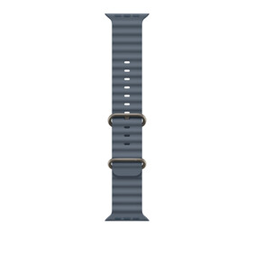 49 mm Ocean Armband Maritimblau - Titan Natur