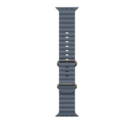 49 mm Ocean Armband Maritimblau - Titan Natur