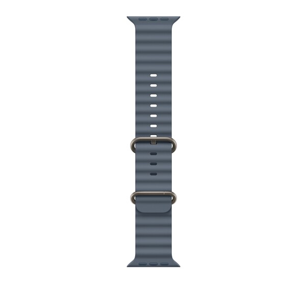 49 mm Ocean Armband Maritimblau - Titan Natur
