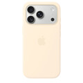 Sie sehen das Produktbild 01 von iPhone 17 Pro Silikon Case mit MagSafe - Vanille iPhone 17 Pro Silikon Case mit MagSafe - Vanille