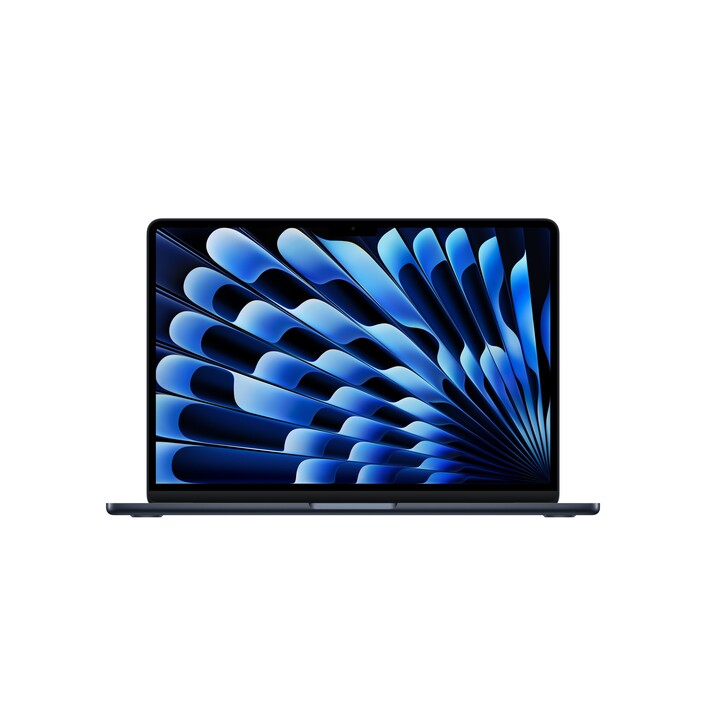 13" MacBook Air: Apple M5 Chip mit 10‑Core CPU und 8‑Core GPU, 512 GB SSD - Mitternacht