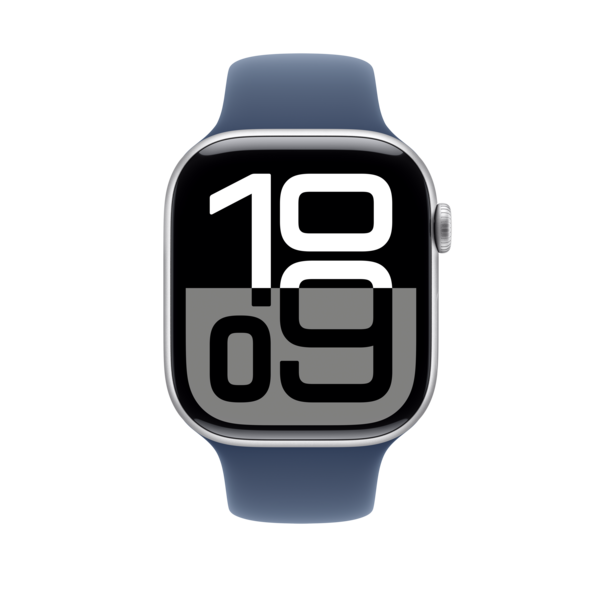 Sie sehen das Produktbild 03 von 46 mm Sportarmband Denim – S/M 46 mm Sportarmband Denim – S/M