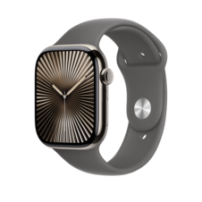 Sie sehen das Produktbild 02 von 46 mm Sportarmband Steingrau – M/L 46 mm Sportarmband Steingrau – M/L
