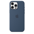 iPhone 16 Pro Max Silikon Case mit MagSafe – Denim