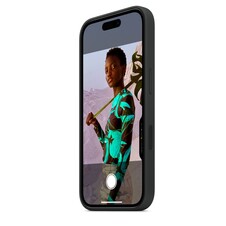 iPhone 16 Plus Silikon Case mit MagSafe – Pfingstrose
