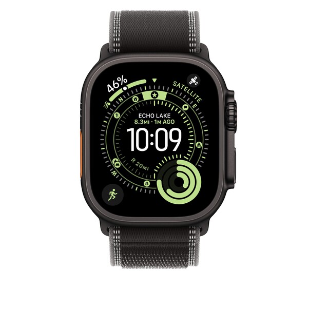 49 mm Trail Loop Schwarz/Kohlegrau – S/M – Titan Schwarz