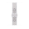 Sie sehen das Produktbild 01 von 46 mm Nike Sportarmband Veiled Grey - S/M 46 mm Nike Sportarmband Veiled Grey - S/M