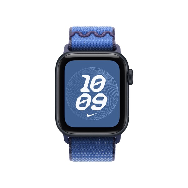 40 mm Nike Sport Loop Blue Ribbon